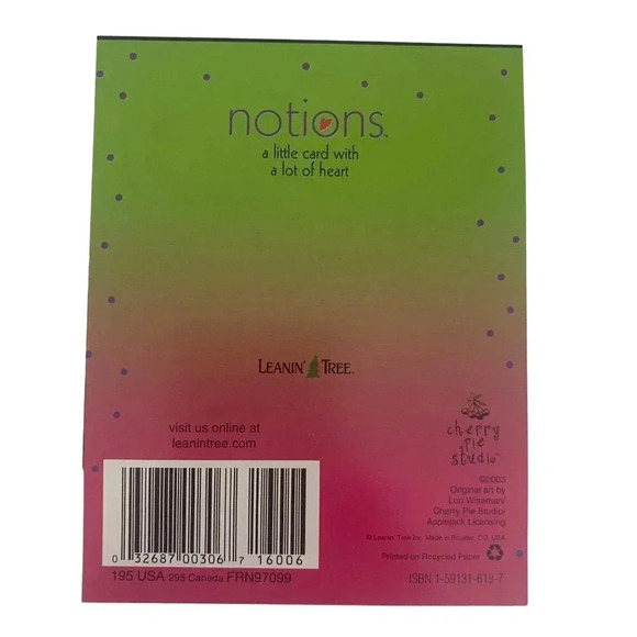 FRIENDSHIP Funny Brunette Girl Greeting Cards VTG Leanin' Tree Lori Wiseman NOS - Picture 16 of 16